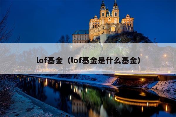 lof基金（lof基金是什么基金）