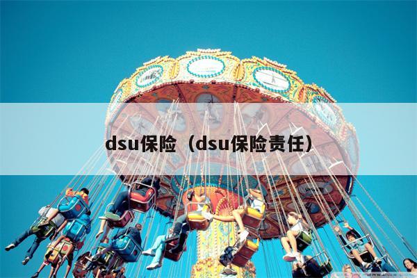 dsu保险（dsu保险责任）