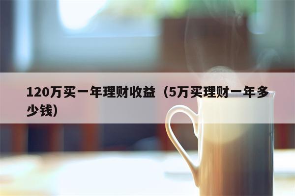 120万买一年理财收益（5万买理财一年多少钱）