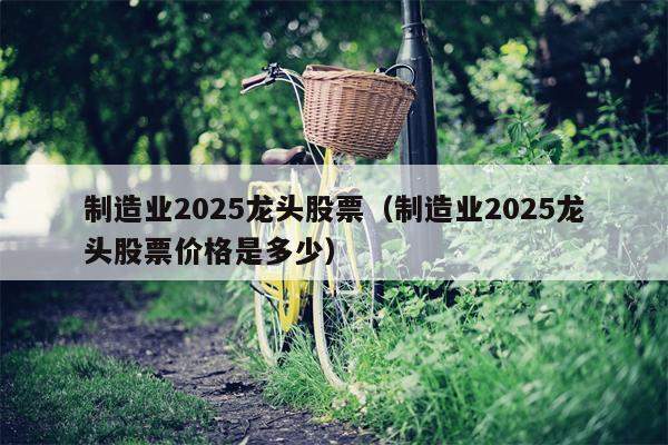 制造业2025龙头股票（制造业2025龙头股票价格是多少）