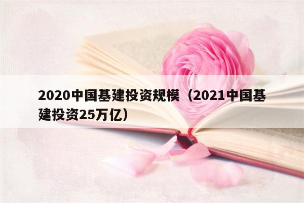 2020中国基建投资规模（2021中国基建投资25万亿）