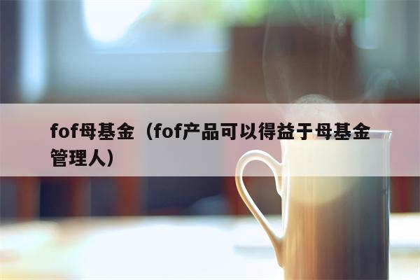 fof母基金（fof产品可以得益于母基金管理人）