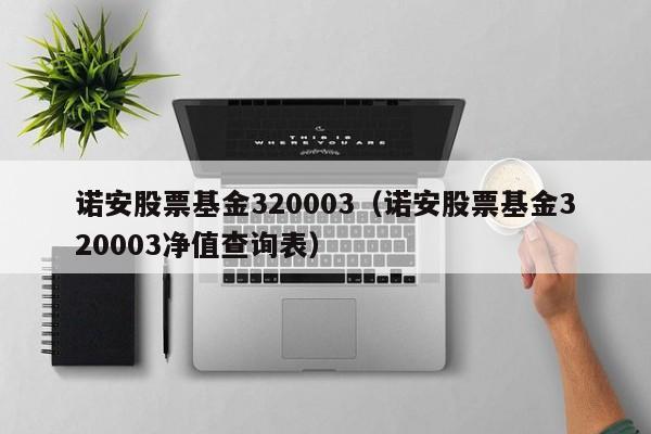 诺安股票基金320003（诺安股票基金320003净值查询表）