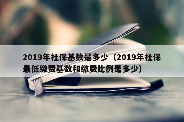 2019年社保基数是多少（2019年社保最低缴费基数和缴费比例是多少）