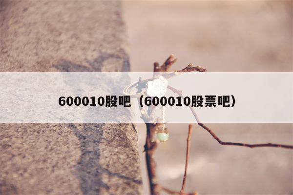 600010股吧（600010股票吧）