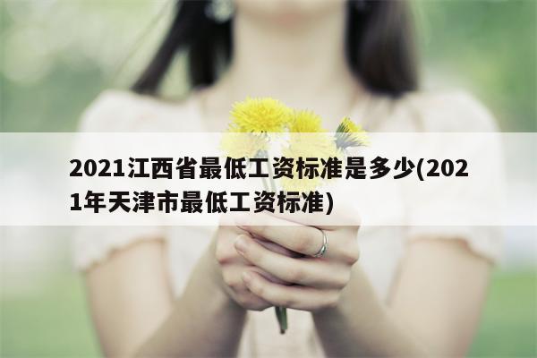 2021江西省最低工资标准是多少(2021年天津市最低工资标准)