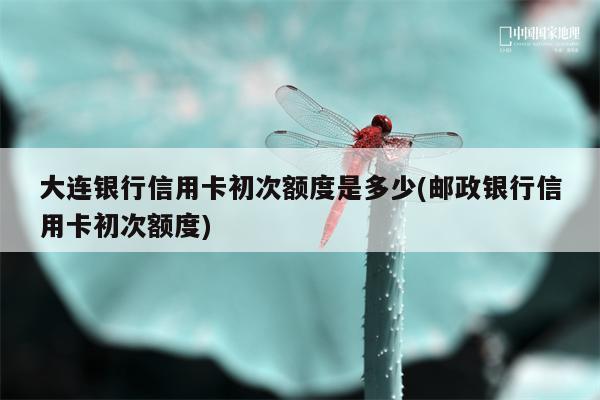 大连银行信用卡初次额度是多少(邮政银行信用卡初次额度)