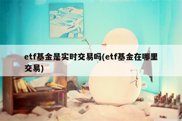 etf基金是实时交易吗(etf基金在哪里交易)